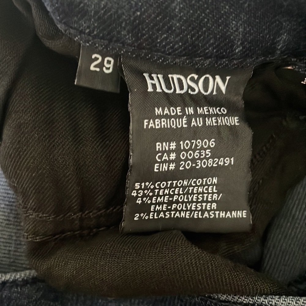 Hudson Nico Mid Rise Super Skinny Ankle Jeans - Picture 11 of 12